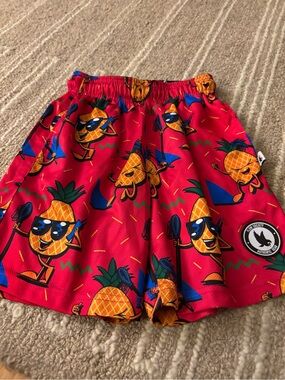 Flow Society Pineapple LAX shorts